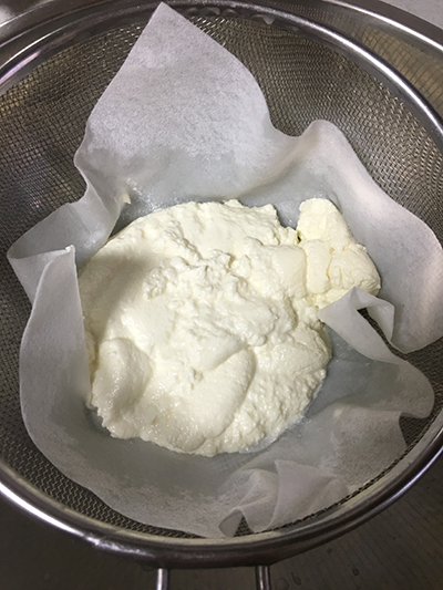 リコッタチーズの作り方