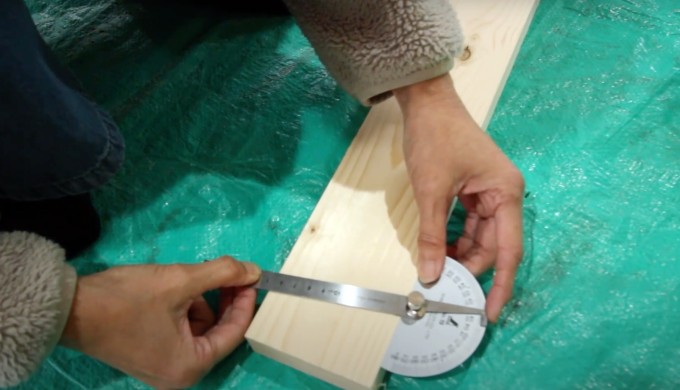 木材を斜めに切る方法